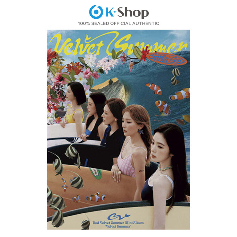 RED VELVET - SUMMER MINI ALBUM [Velvet Summer] Big Wave Ver. (Online Benefit)