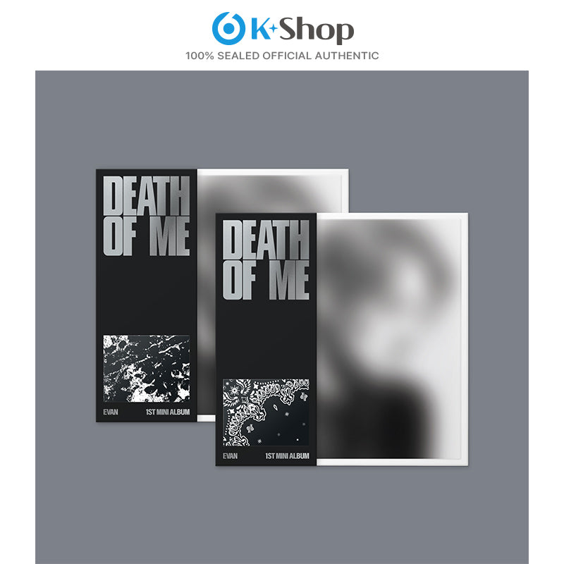EVAN – 1st Mini Album [Death of Me] Bandana Ver