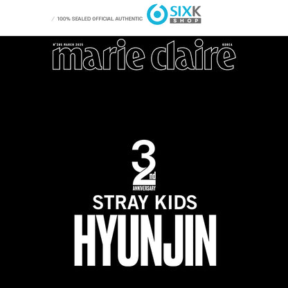 Marie Claire - HYUNJIN (Stray Kids) / BIBI COVER  [Mar issue 2025] (+Translation)