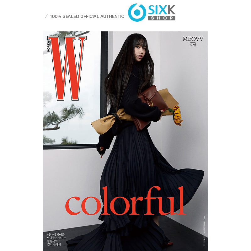 W KOREA - MEOVV COVER [Apr issue 2025]