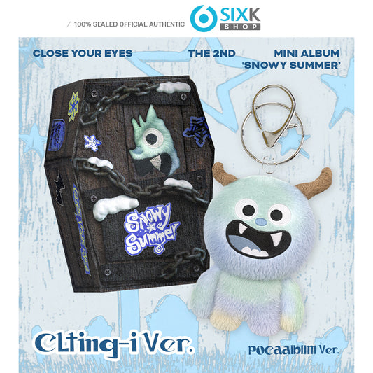 CLOSE YOUR EYES [SNOWY SUMMER] CLting-i Ver (POCAALBUM / Limited Edition)