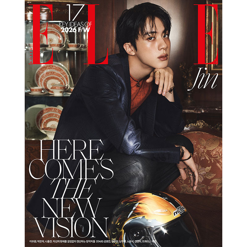 ELLE - JIN (BTS) COVER [AUG ISSUE 2026] (SIXKSHOP EXCLUSIVE BENEFIT) With Translation