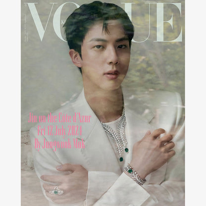 Vogue Magazine - BTS JIN (OCT ISSUE 2024) with Translation