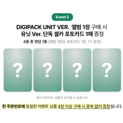 ATEEZ - 14TH MINI ALBUM [GOLDEN HOUR : Part.5] DIGIPACK UNIT VER. (Online Benefit)
