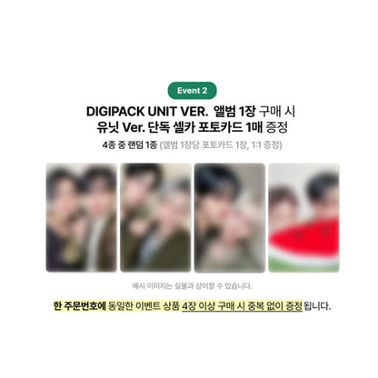 ATEEZ - 14TH MINI ALBUM [GOLDEN HOUR : Part.5] DIGIPACK UNIT VER. (Online Benefit)