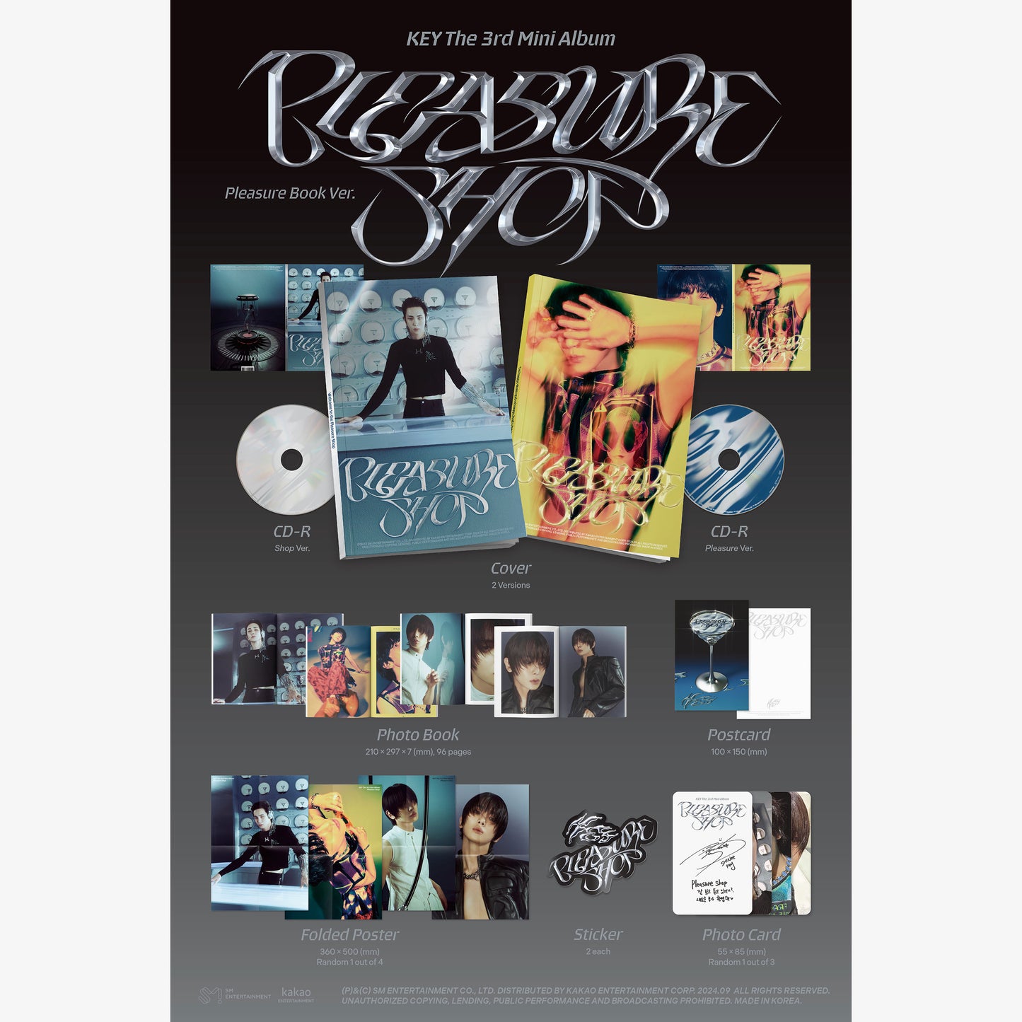 SHINEE KEY The 3rd Mini Album Pleasure Shop (Photo Book Ver.)