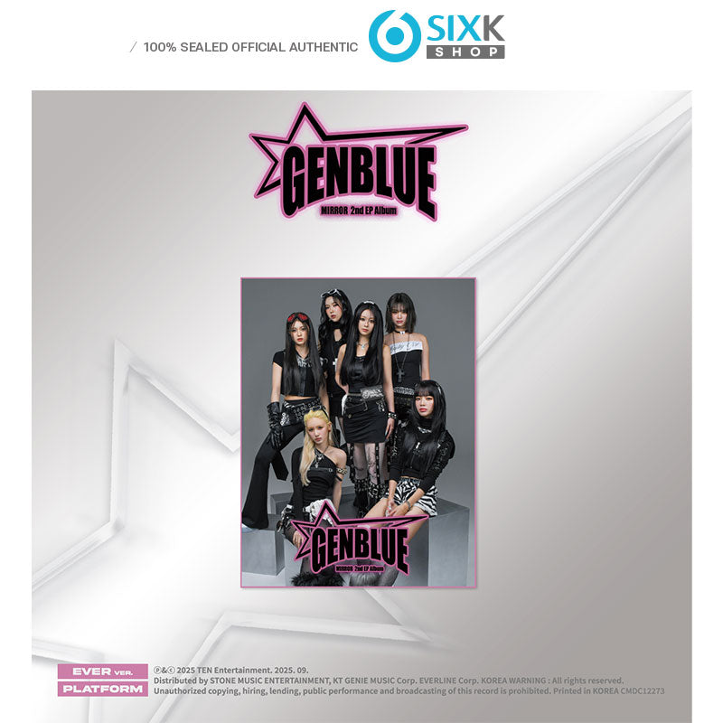 GENBLUE 2nd Mini Album [MIRROR] (POCA)
