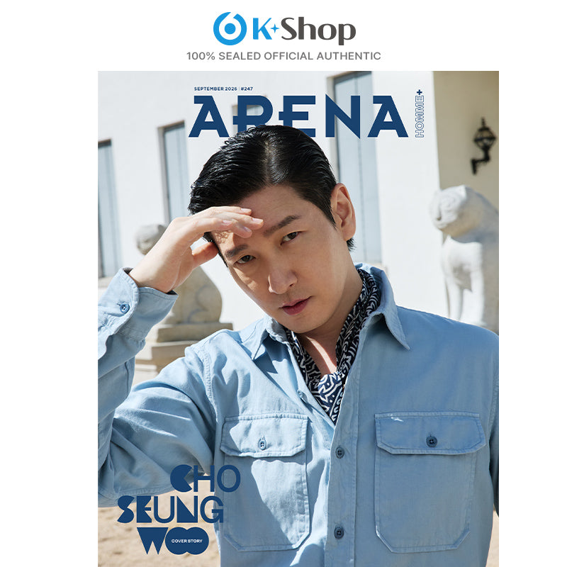 ARENA HOMME PLUS - CHO SEUNGWOO Cover (SEP ISSUE 2026) (RANDOM COVER)