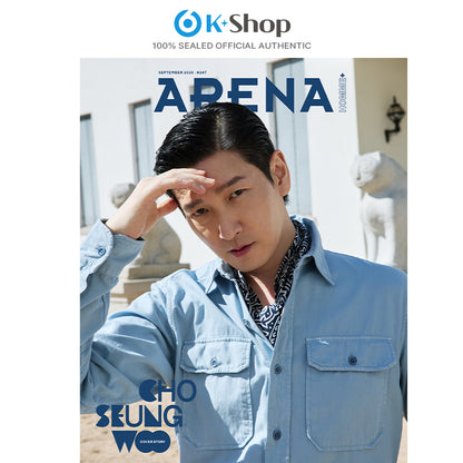 ARENA HOMME PLUS - CHO SEUNGWOO Cover (SEP ISSUE 2026) (RANDOM COVER)