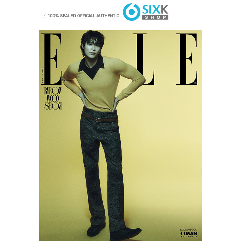 ELLE -  BYEON WOO SEOK COVER [MAR issue 2025] (with Translation)