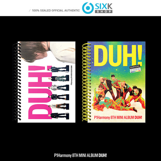 P1Harmony -MINI 8TH [DUH!] D Ver. / U Ver. [+LUCKY DRAW]