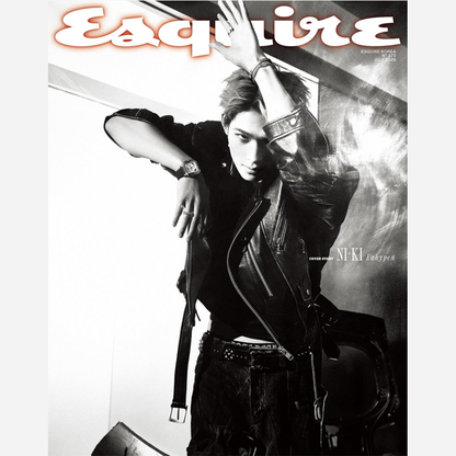 ESQUIRE - (ENHYPEN) JUNGWON&NI-KI COVER [JUL ISSUE 2026] (With Translation) INCLUDED PARK JI HOON