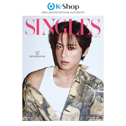 SINGLES JAPAN VOL.22 -  REN, RUKI, JUNKI (JO1) COVER