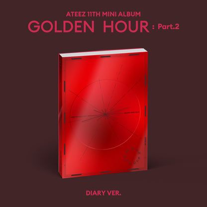 ATEEZ 11th EP [GOLDEN HOUR : Part.2](+Online Benefit)