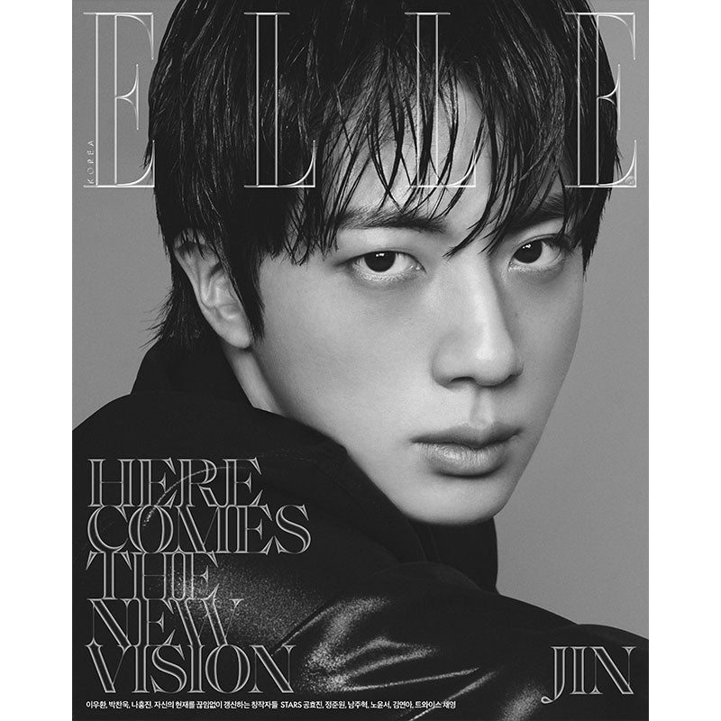 ELLE - JIN (BTS) COVER [AUG ISSUE 2026] (SIXKSHOP EXCLUSIVE BENEFIT) With Translation