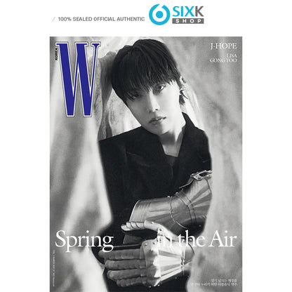 W KOREA - J-HOPE / LISA / Gong Yoo COVER [MAR issue 2025](+Translation)