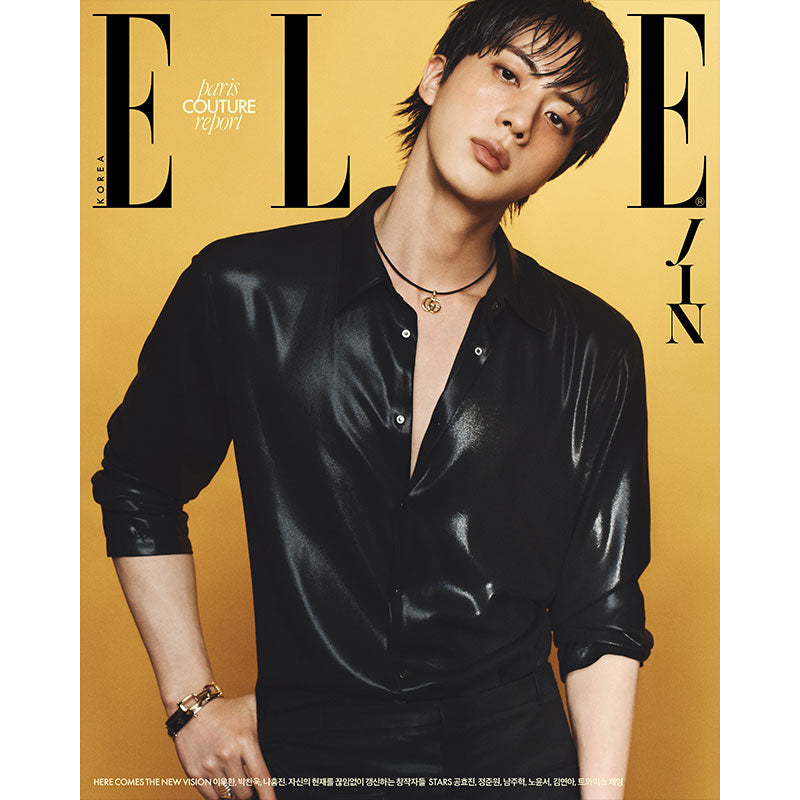 ELLE - JIN (BTS) COVER [AUG ISSUE 2026] (SIXKSHOP EXCLUSIVE BENEFIT) With Translation