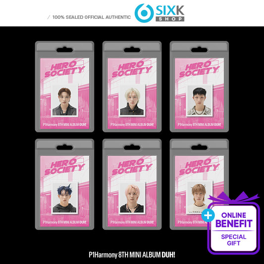 P1Harmony - MINI 8TH [DUH!] FaNCy ver.  (+Online Benefit)