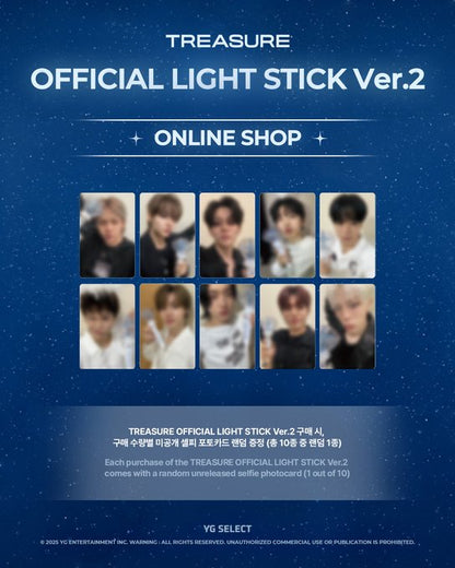 TREASURE Official LIGHT STICK VER.2 (Online Benefit)