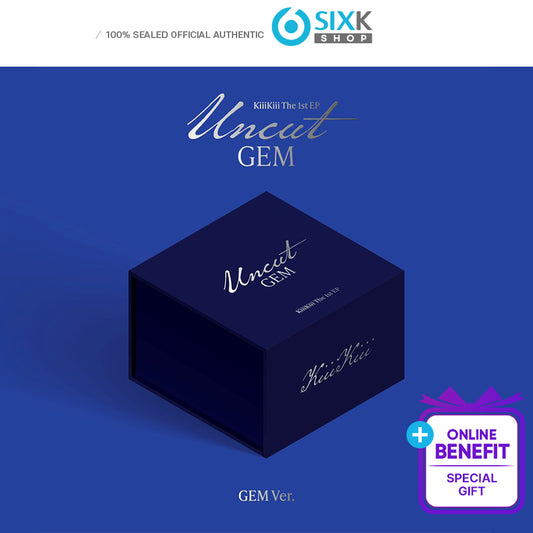 KiiiKiii Mini 1st Album [UNCUT GEM] (GEM Ver.) (Limited Edition)(+Online Benefit)