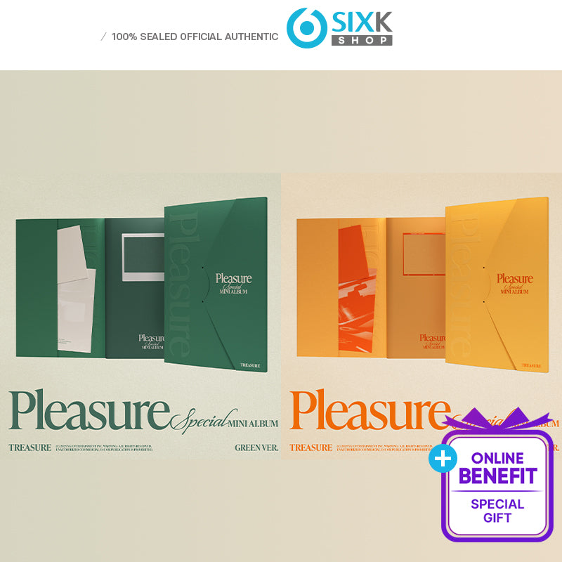 TREASURE - SPECIAL MINI ALBUM [PLEASURE] (+Online Benefit)