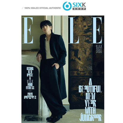 ELLE - BTS JUNG KOOK Cover(JAN ISSUE 2026) (With Translation)
