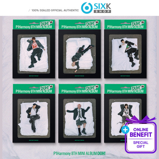 P1Harmony - MINI 8TH [DUH!] H Ver. (+Online Benefit)