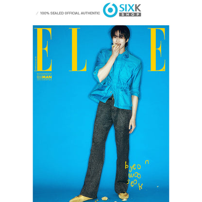 ELLE -  BYEON WOO SEOK COVER [MAR issue 2025] (with Translation)