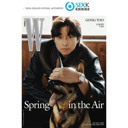 W KOREA - J-HOPE / LISA / Gong Yoo COVER [MAR issue 2025](+Translation)