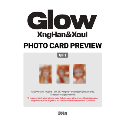 XngHan & Xoul – 1st Mini Album [Glow] Glow Ver. (Online Benefit)