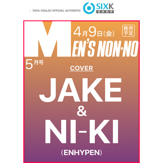 MEN'S NON-NO JAKE&NI-KI(ENHYPEN) COVER [MAY issue 2025]