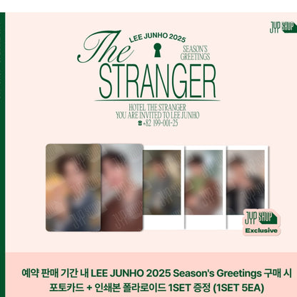 2PM LEE JUNHO 2025 Season's Greetings [THE STRANGER] (+Online Benefit)