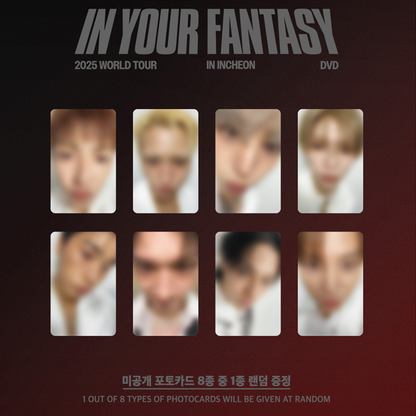 ATEEZ 2025 WORLD TOUR [IN YOUR FANTASY] INCHEON (DVD) (Online Benefit)