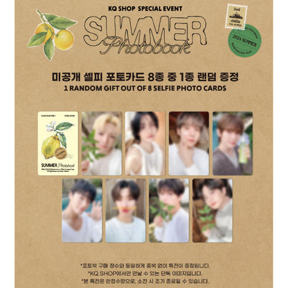 ATEEZ 2024 SUMMER PHOTOBOOK PLAY CODE(+Online Benefit)