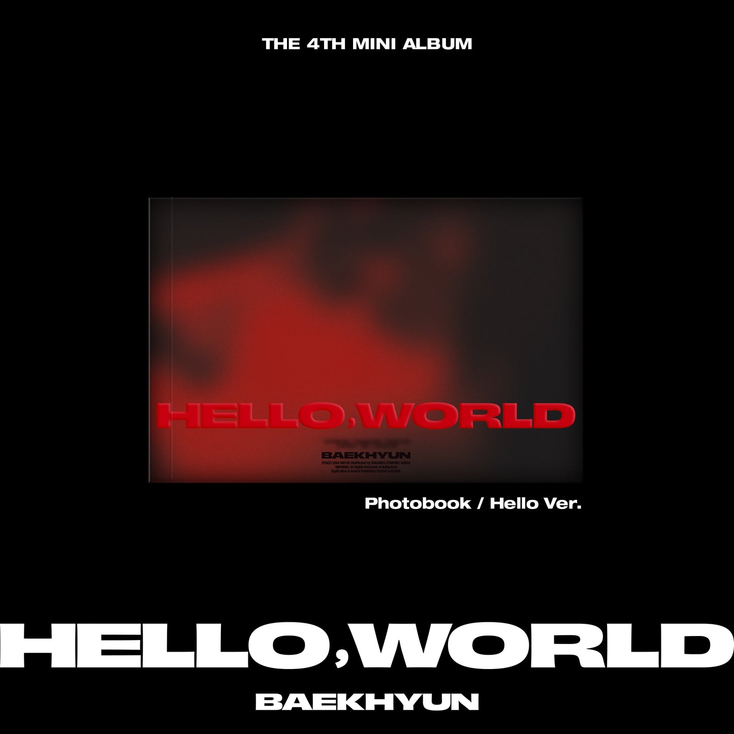 BAEKHYUN Mini 4th Albim [Hello, World] (Photobook ver.)