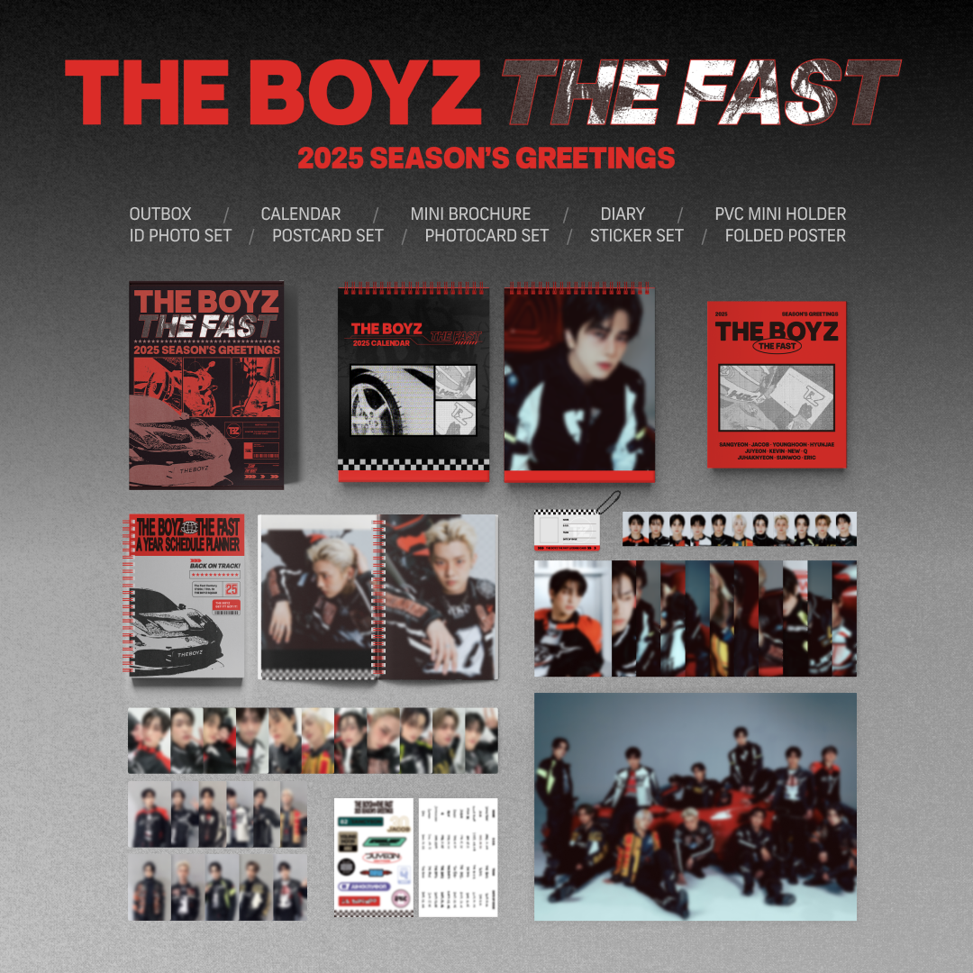 [Distribution] THE BOYZ 2025 SEASON'S GREETINGS [THE BOYZ THE FAST]