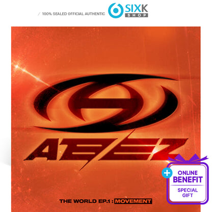 ATEEZ EP.1 MOVEMENT ALBUM - POB 40types + DIGIPACK VER_SET (Online Benefit)