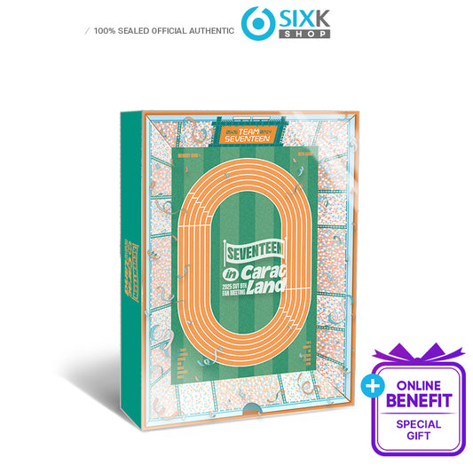 2025 SVT 9TH FAN MEETING [SEVENTEEN IN CARAT LAND] MEMORY BOOK+(Online Benefit)