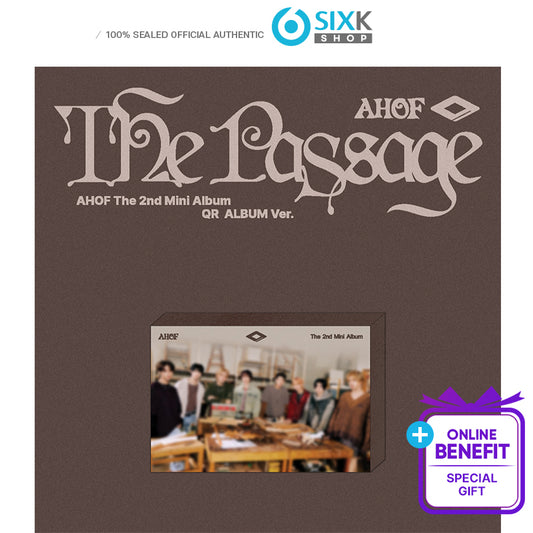 AHOF The 2nd Mini Album [The Passage] QR ALBUM Ver. (Online Benefit)