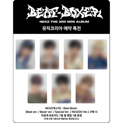 NEXZ - 3rd Mini Album [Beat-Boxer] (Online Benefit)