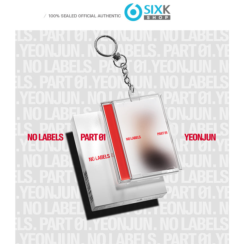 YEONJUN NO LABELS PART 01 トレカ YEONJUN(TXT) - NO LABELS: PART 01 Photocard Case Ver. – Sixkshop