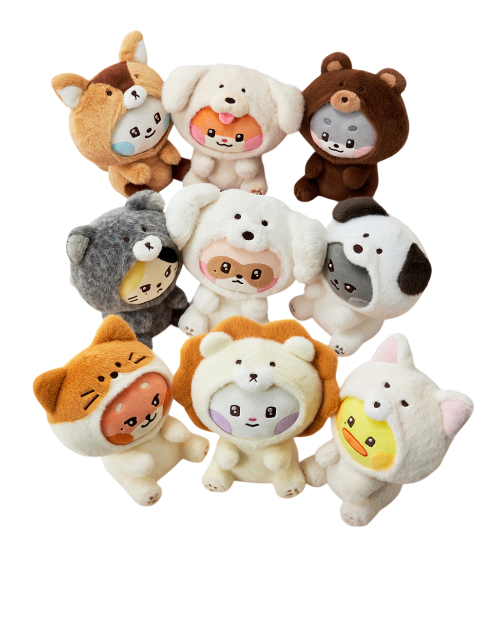 (Ready to Ship)Zeroni FLUFFY Wonderland POP-UP with Line Friends MD