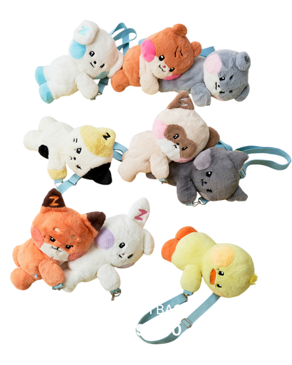 (Ready to Ship)Zeroni FLUFFY Wonderland POP-UP with Line Friends MD