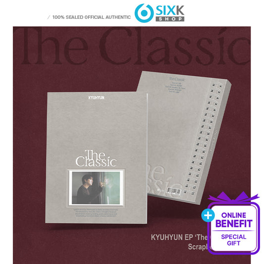 KYUHYUN(SUPER JUNIOR) - EP [The Classic] Scrapbook ver. (Online Benefit)