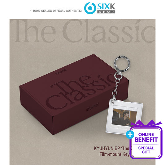 KYUHYUN(SUPER JUNIOR) - EP [The Classic] Film mount Keyring ver. (Online Benefit)