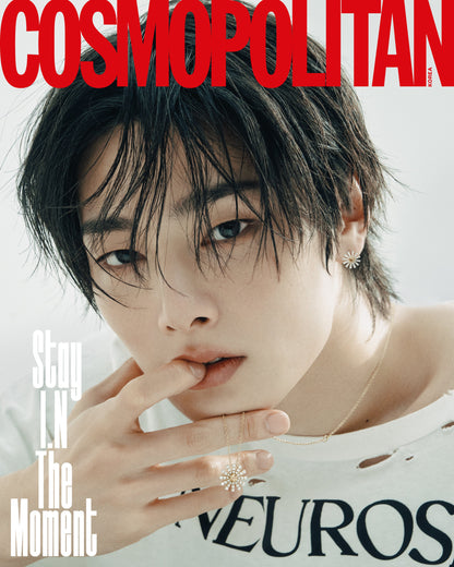 Cosmopolitan - STRAY KIDS I.N Cover AND book-in-book [Dec Issue 2025] (With Translation)