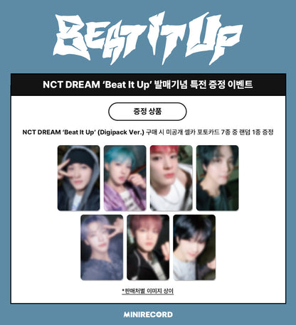 NCT DREAM 6th Mini Abum [Beat It Up] Digipack Ver (Online Benefit)