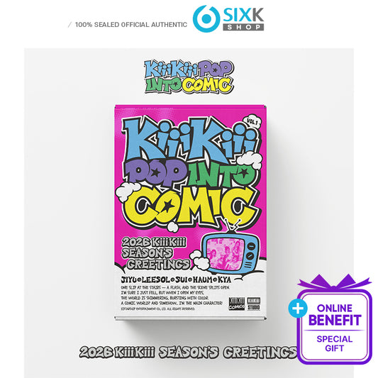 KiiiKiii 2026 SEASON’S GREETINGS [KiiiKiii POP INTO COMIC] (Online Benefit)