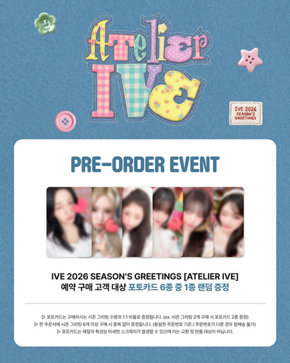 IVE 2026 SEASON'S GREETINGS [ATELIER IVE] (Online Benefit)