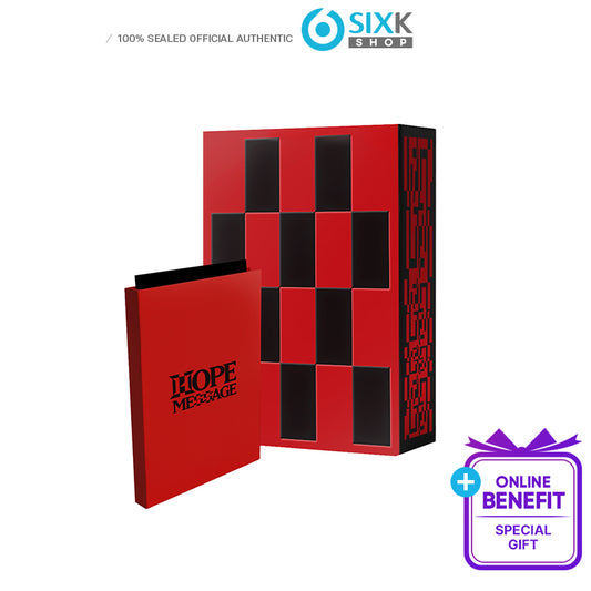 (BTS)j-hope Tour - HOPE ON THE STAGE The Original+HOPE MESSAGE CARD SET (Online Benefit)
